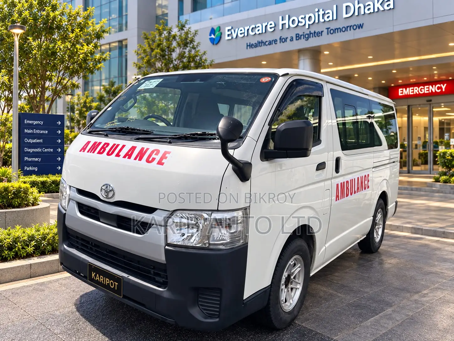 Toyota HiAce 2021 White