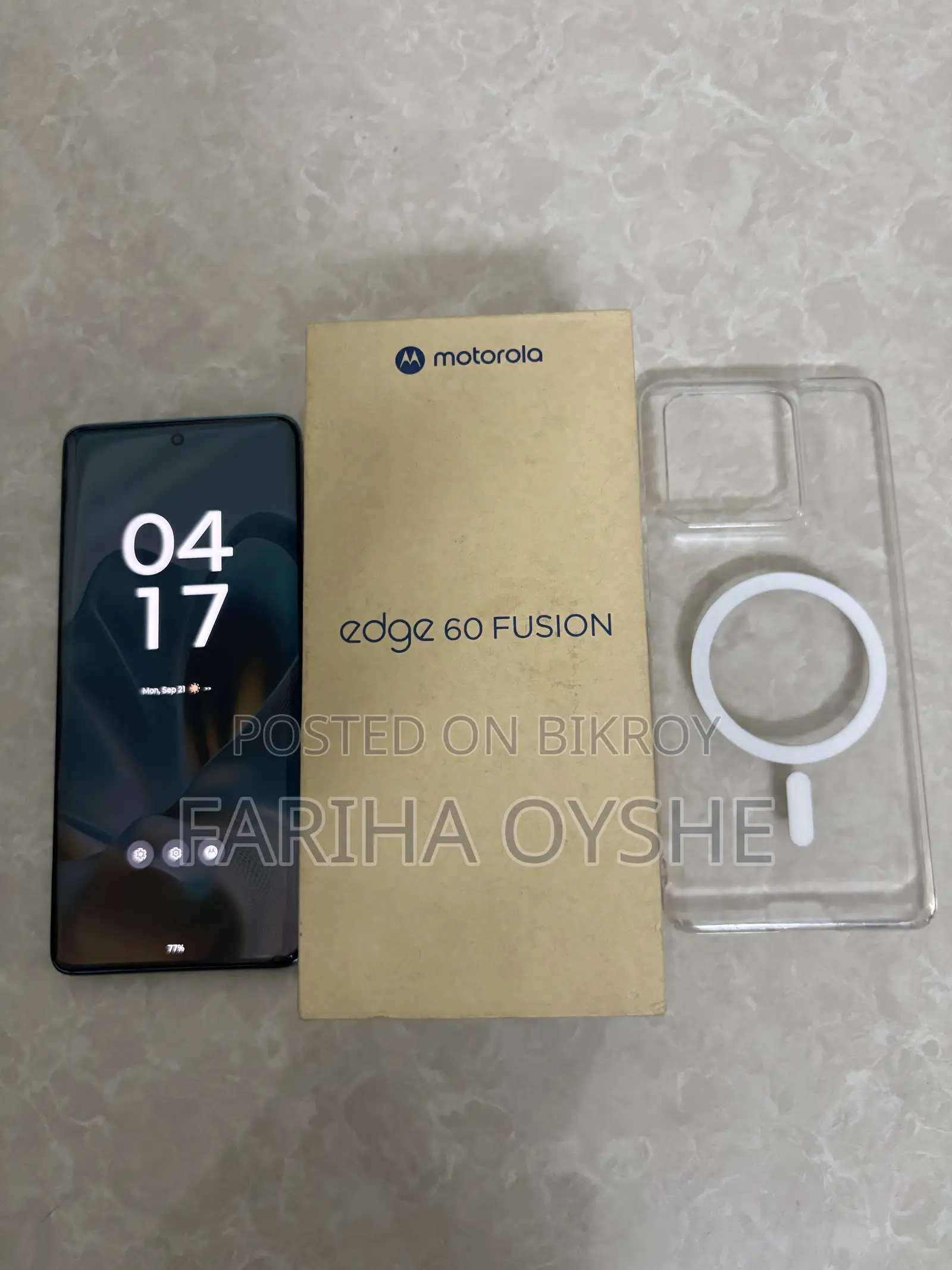 Motorola Edge 60 Fusion 256 GB Blue
