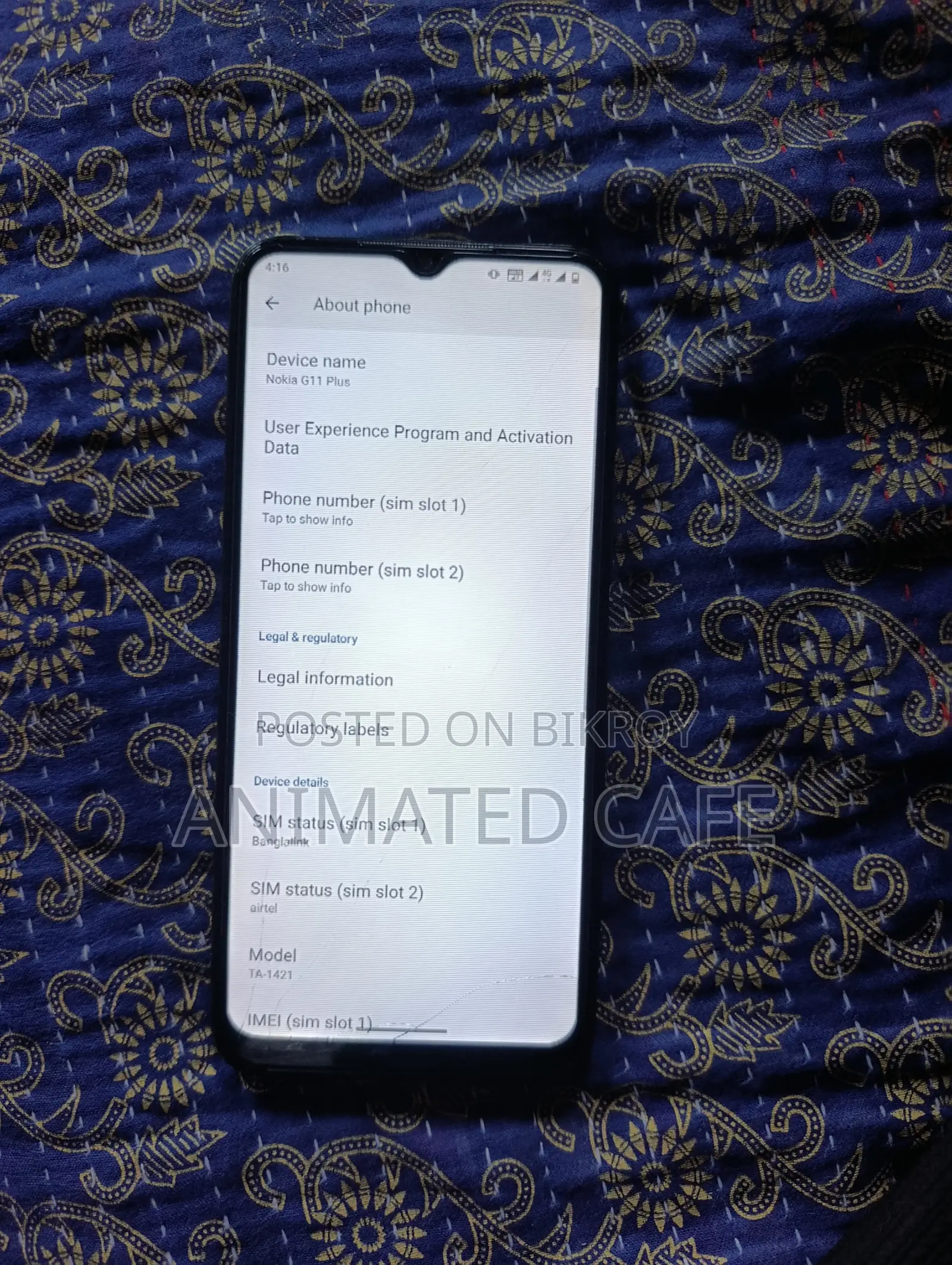 Nokia G11 Plus 64 GB Graphite