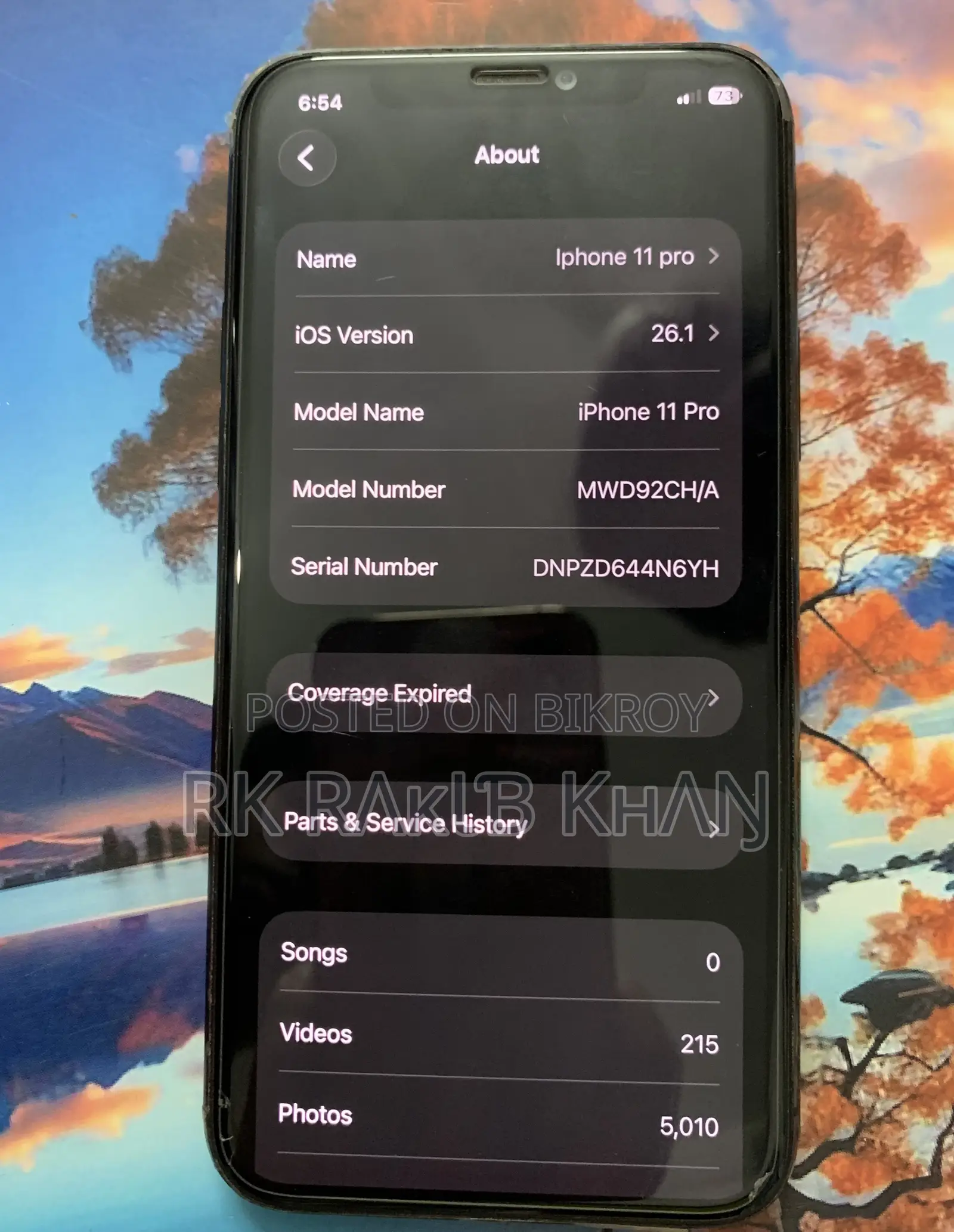 Apple iPhone 11 Pro 64 GB Black