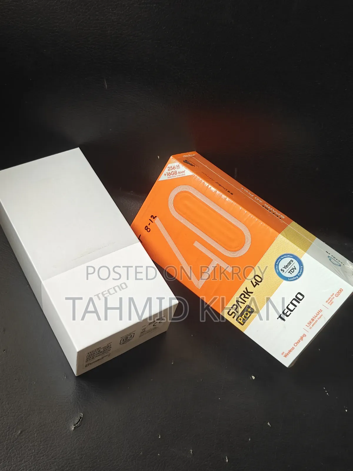 টেকনো স্পার্ক ৪০ প্রো ২৫৬ জিবি সিলভার