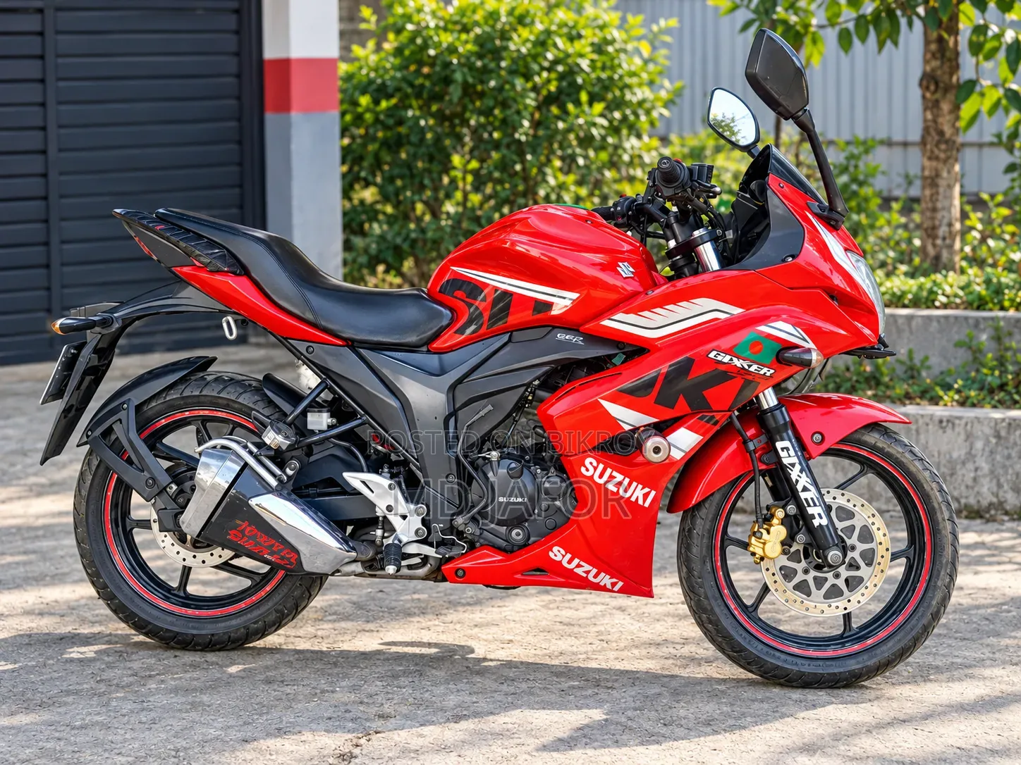 Suzuki Gixxer SF 2017 Red