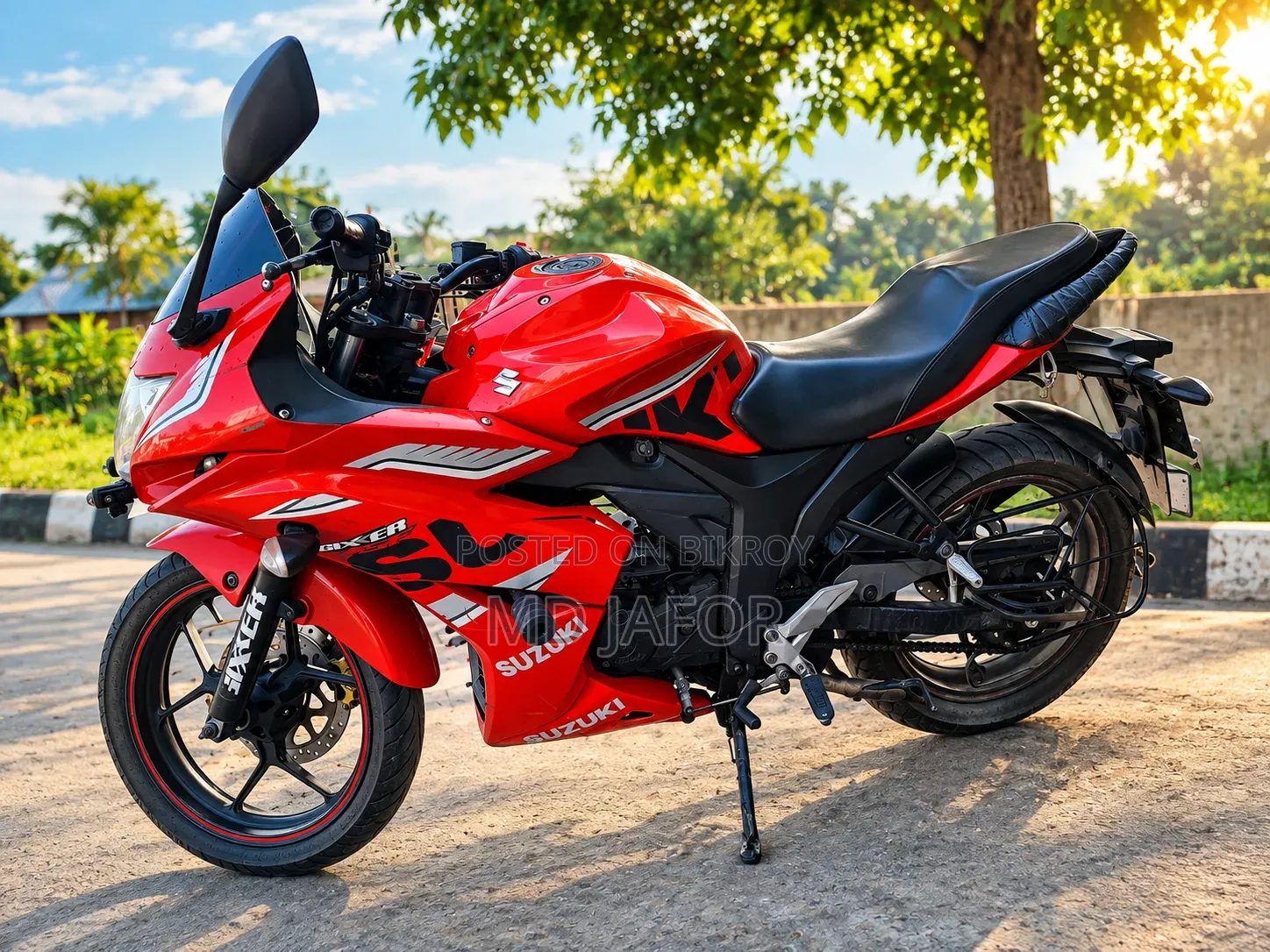Suzuki Gixxer SF 2017 Red