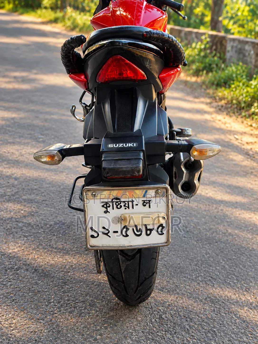 Suzuki Gixxer SF 2017 Red