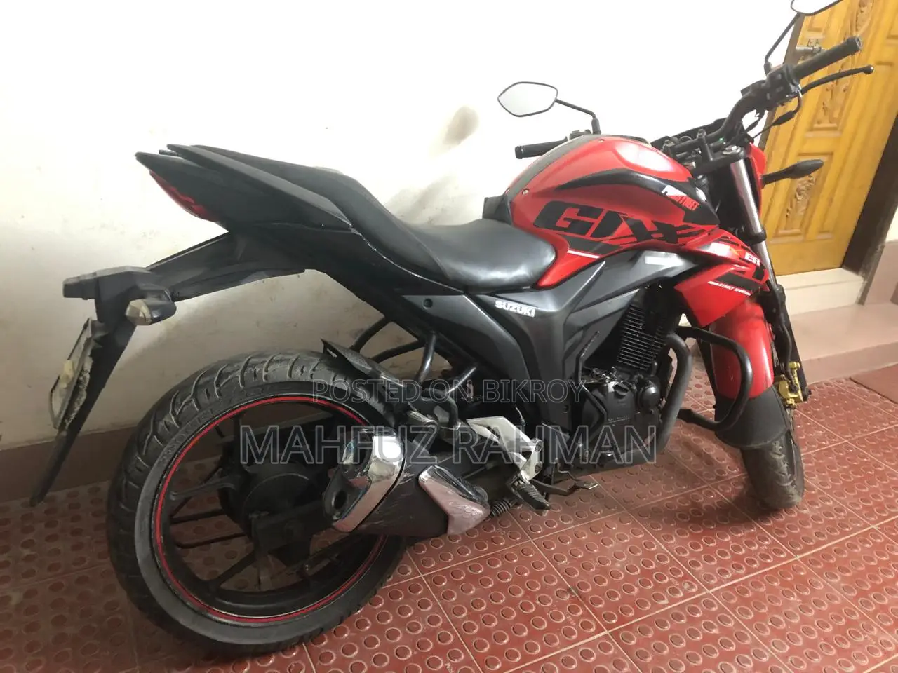 Suzuki Gixxer 2018 Red