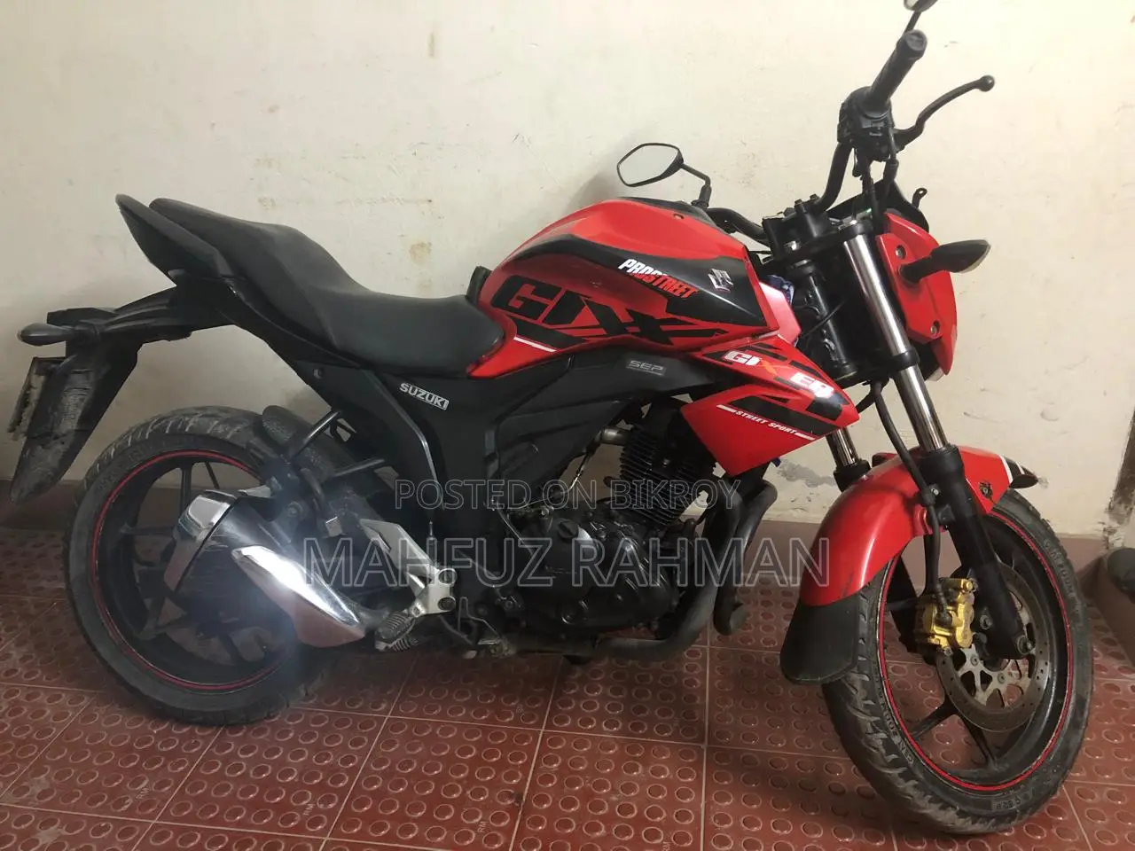 Suzuki Gixxer 2018 Red