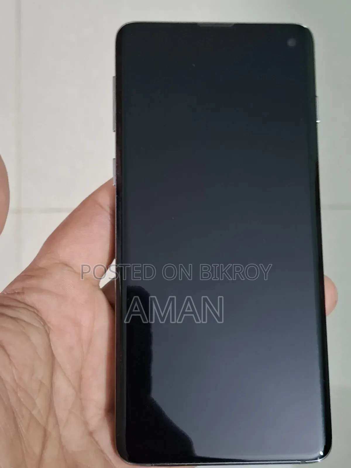 স্যামসাং গ্যালাক্সি এস১০ ১২৮ জিবি ব্ল্যাক