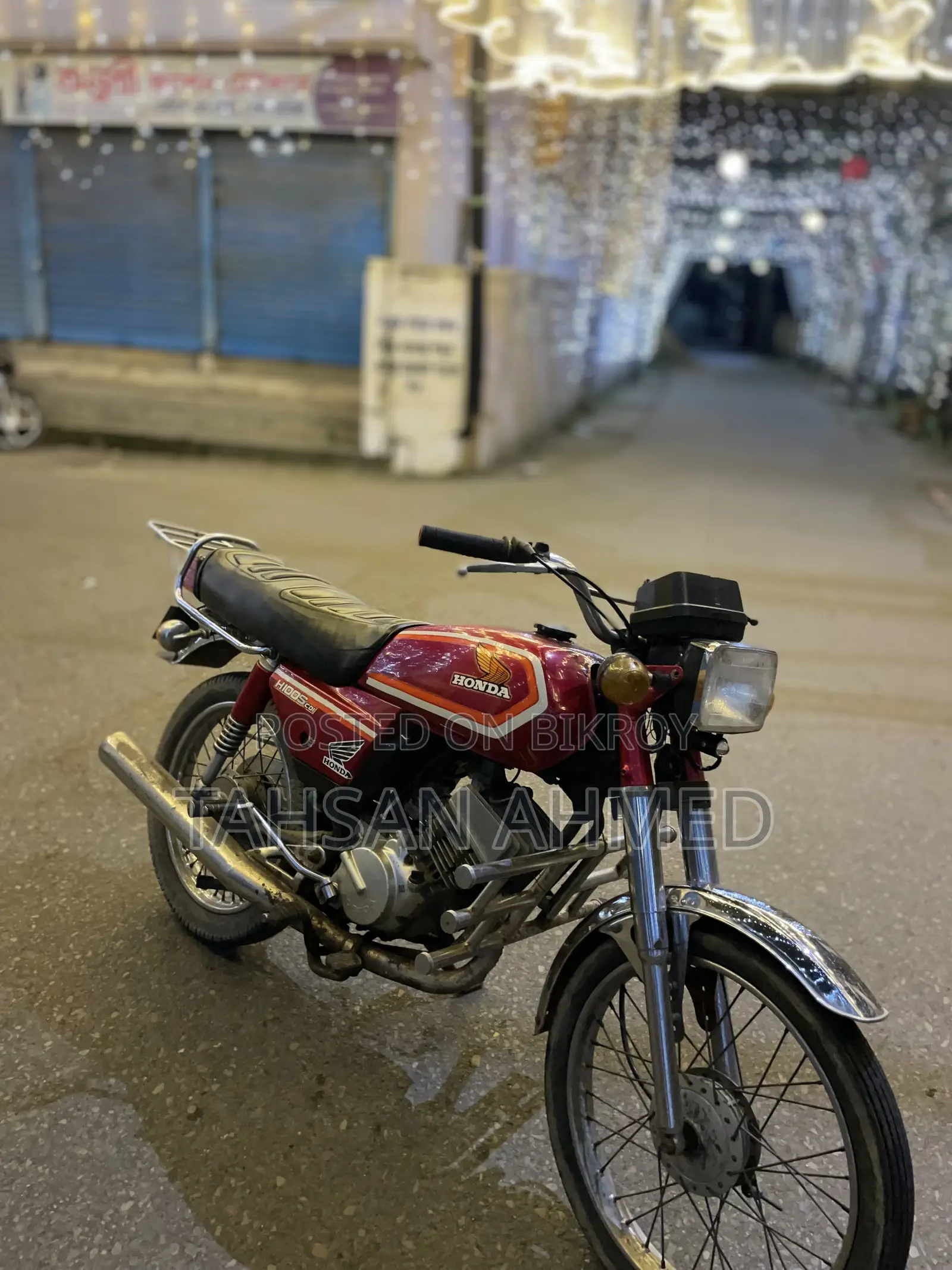 Honda 1986 Red