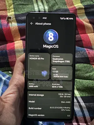 Honor 50 Pro 256 GB Blue