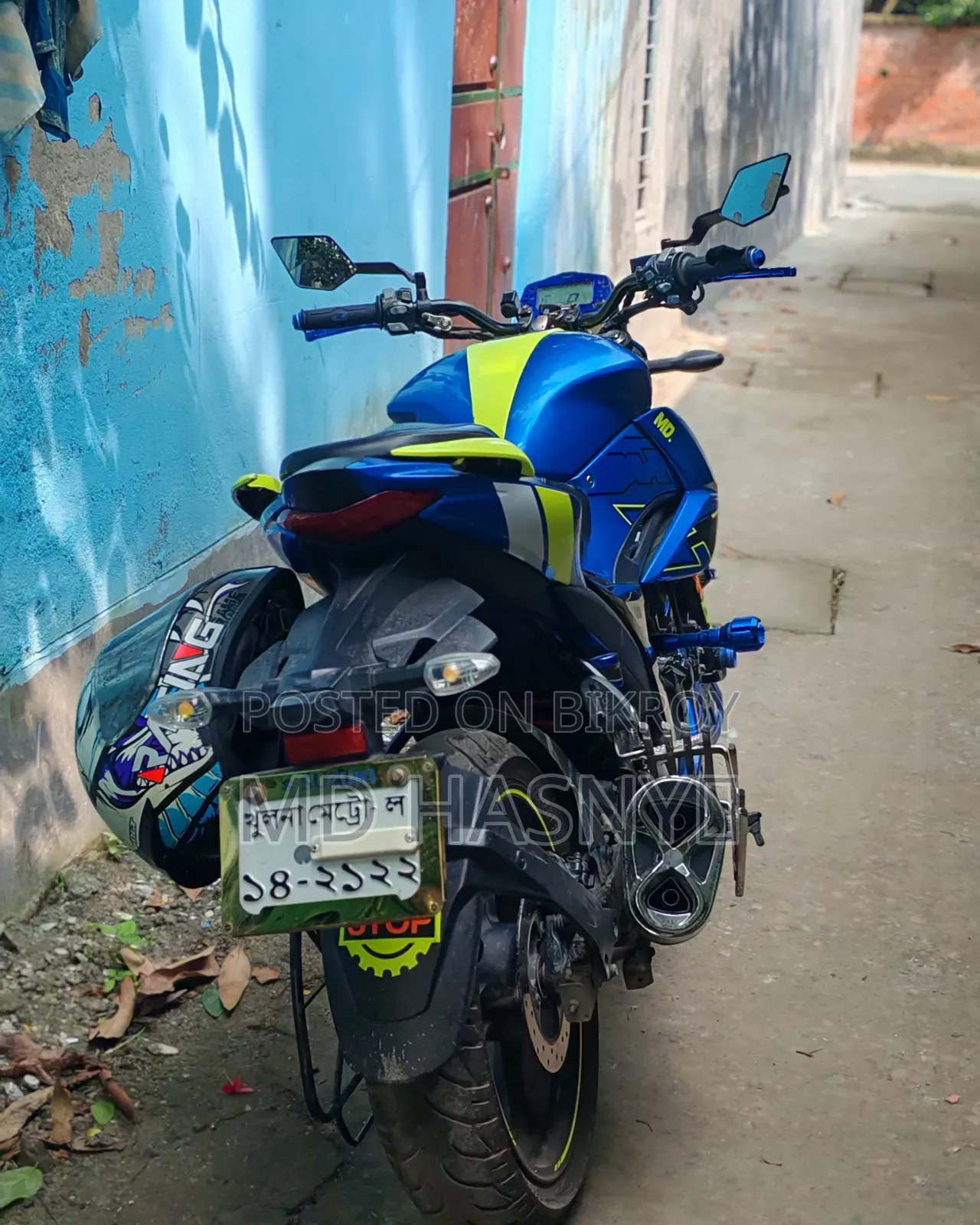 Suzuki Gixxer 2025 Blue