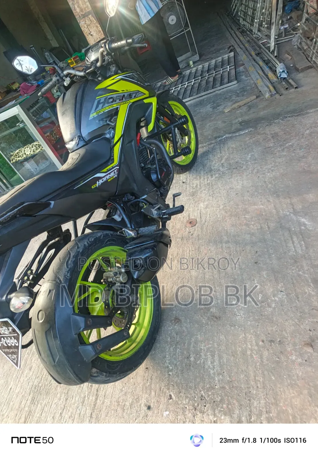 Honda Hornet 2020 Black