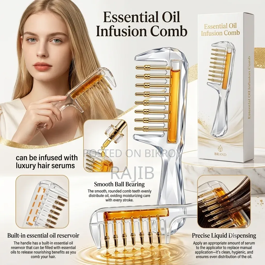Hair Oil Massage Comb