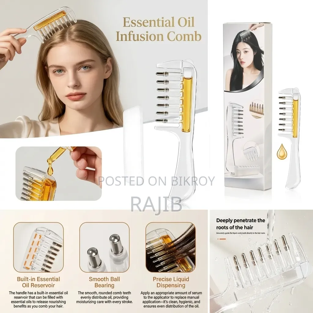 Hair Oil Massage Comb