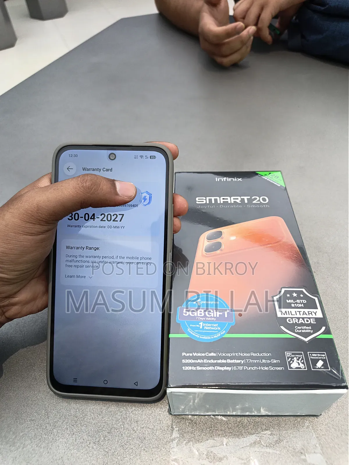 Infinix Smart 20 128 GB Gray