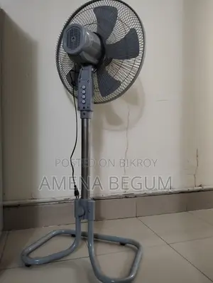 MIRA স্ট্যান্ড ফ্যান (Used কিন্তু ফ্রেশ) এবং SANKA টেবিল ফ্যান