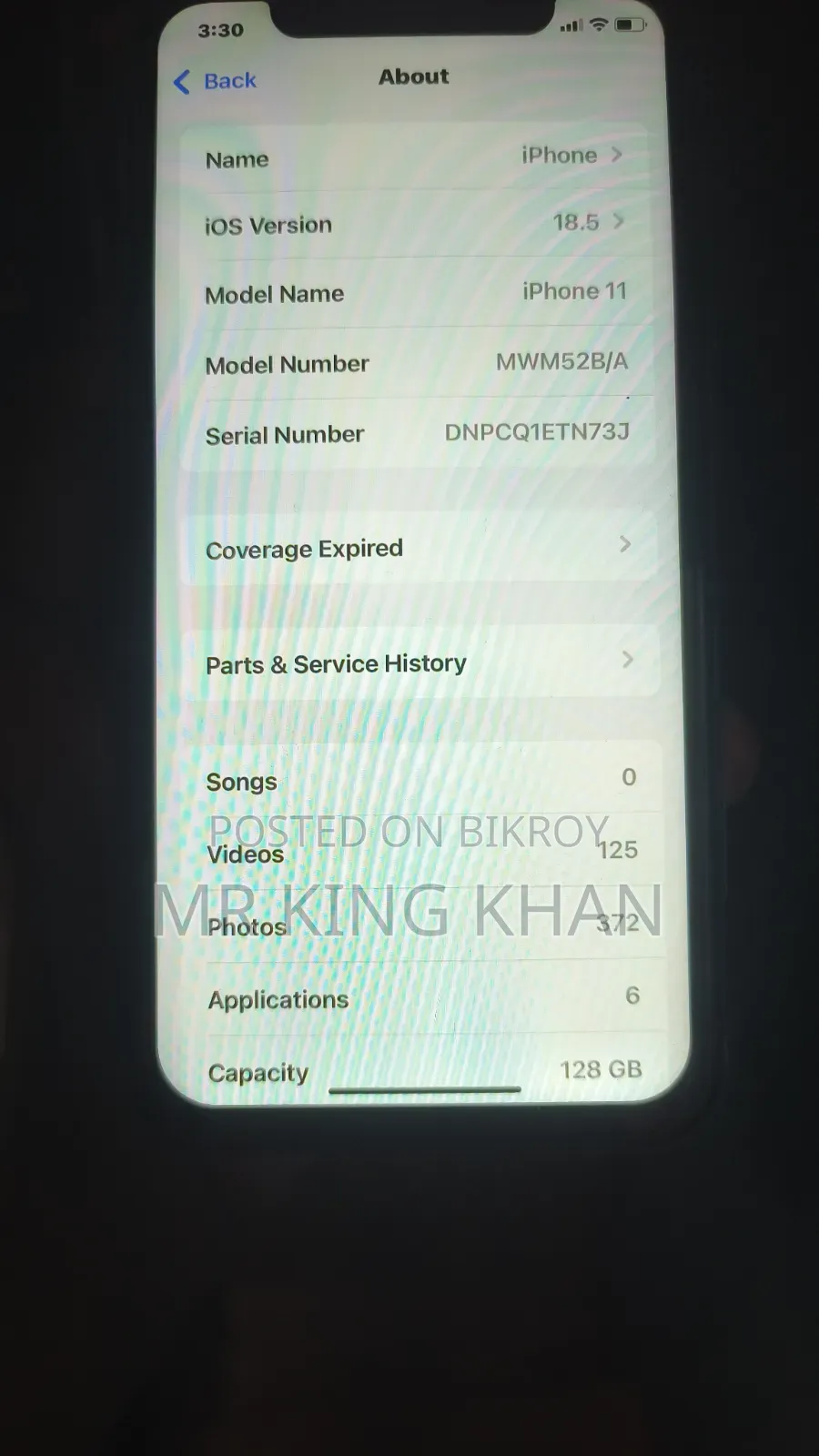 Apple iPhone 11 128 GB Purple
