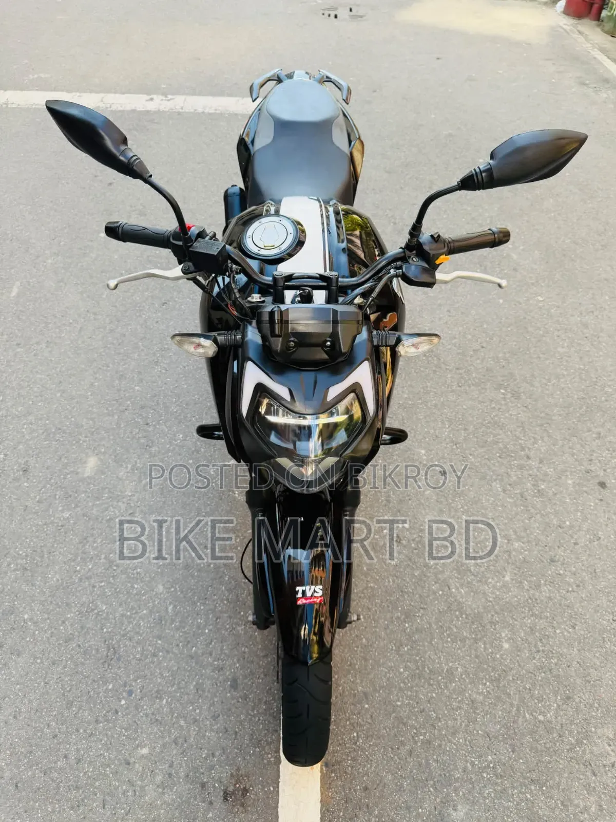 TVS Apache RTR 160 4V 2022 Black