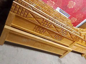 কিং সাইজ খাট ৬/৭ ফুট করই কাঠ