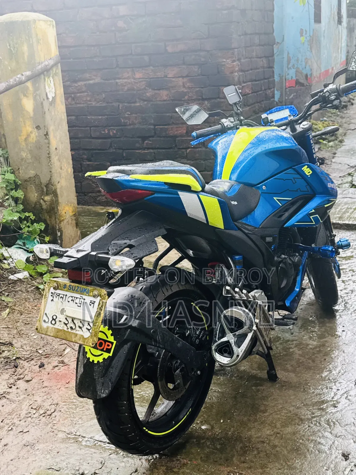 Suzuki Gixxer 2025 Blue