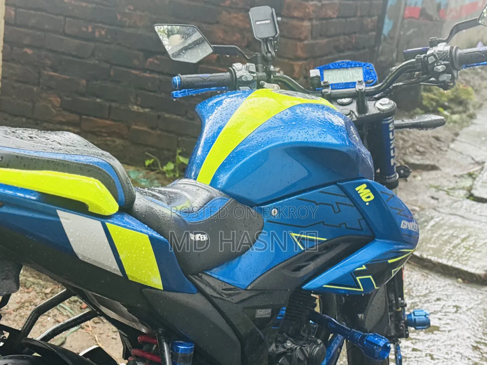 Suzuki Gixxer 2025 Blue