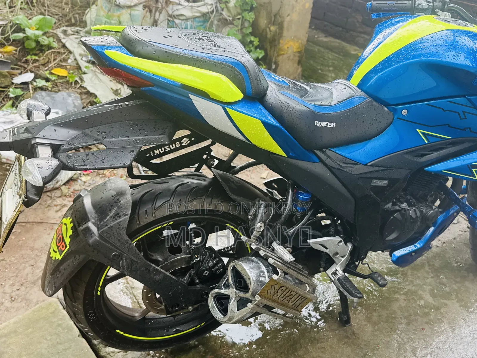 Suzuki Gixxer 2025 Blue