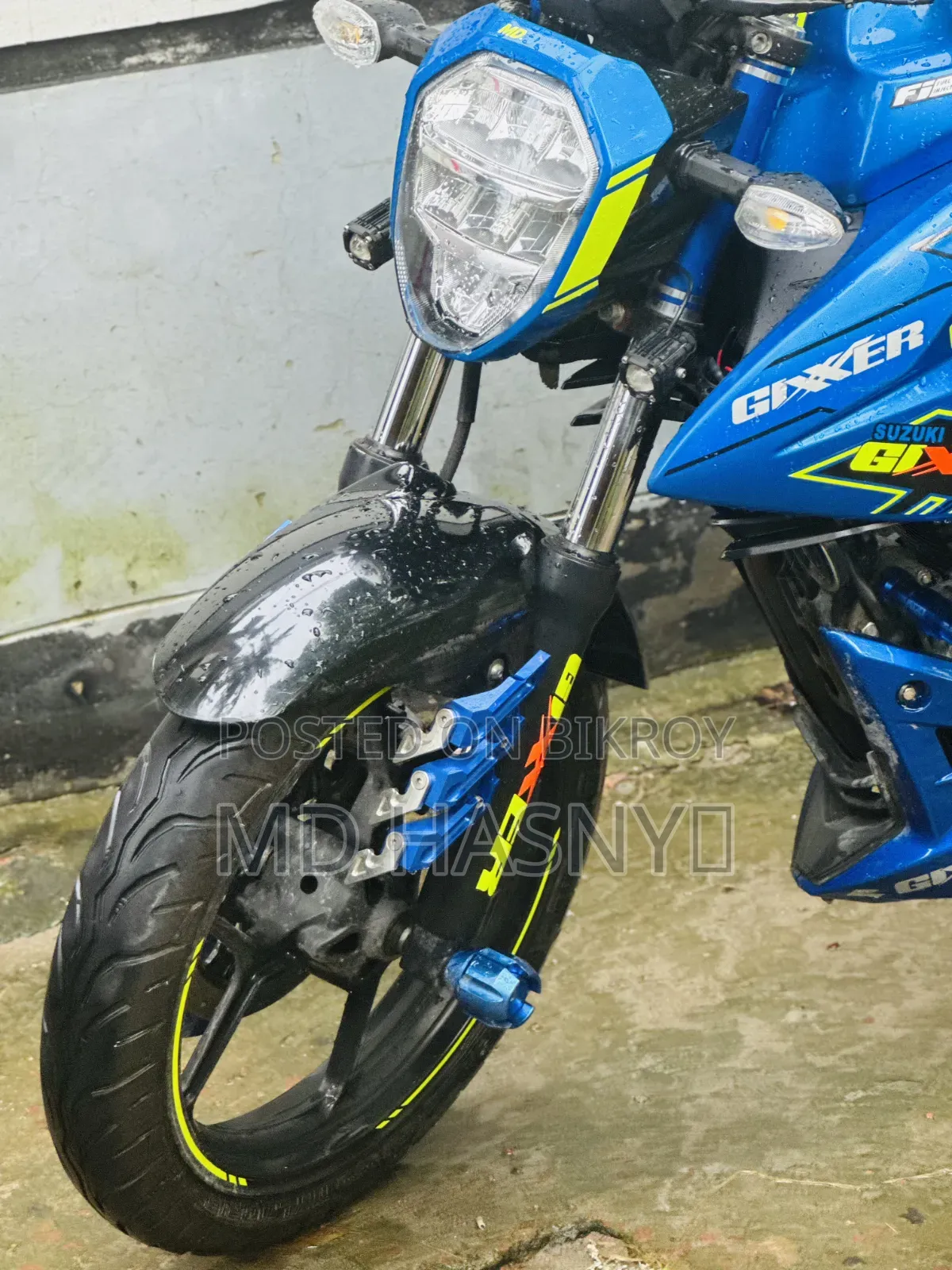 Suzuki Gixxer 2025 Blue