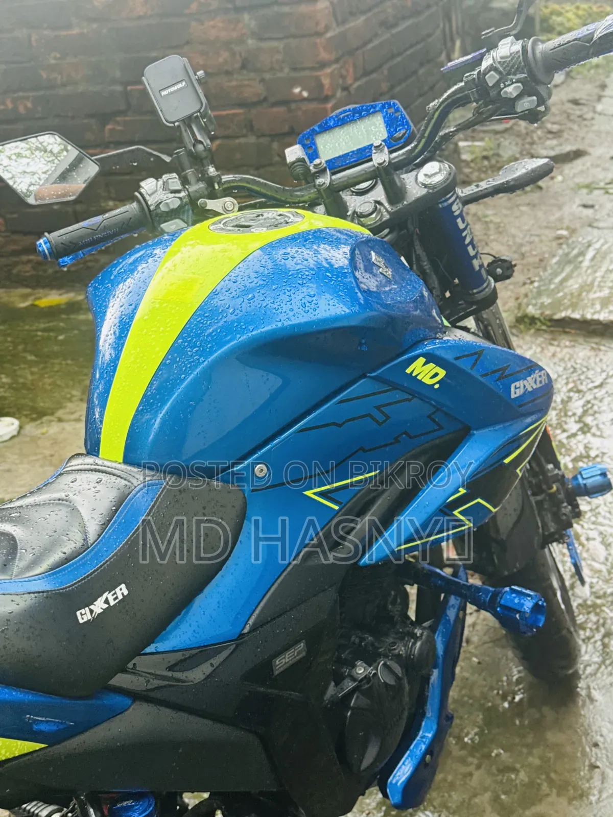 Suzuki Gixxer 2025 Blue