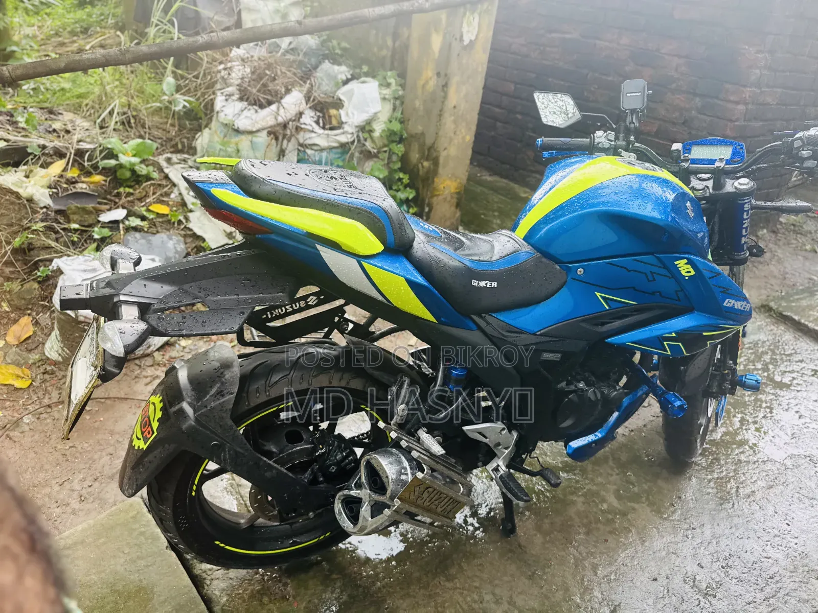 Suzuki Gixxer 2025 Blue