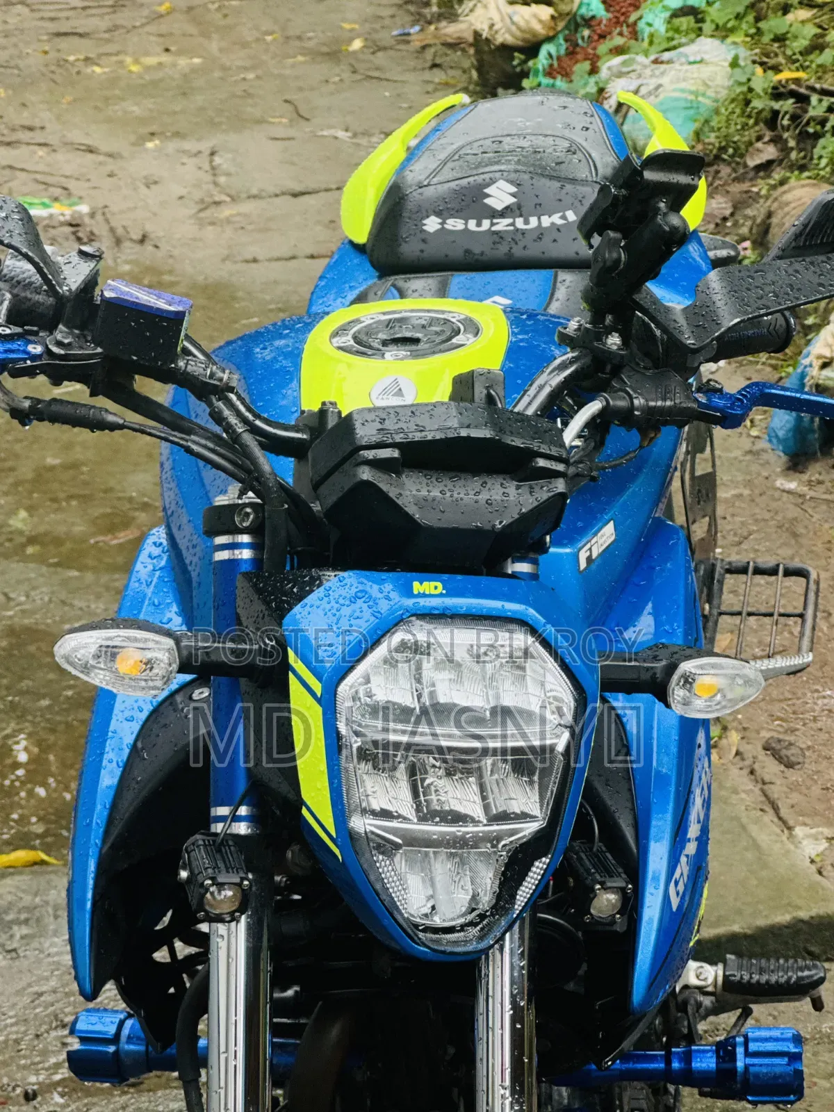 Suzuki Gixxer 2025 Blue