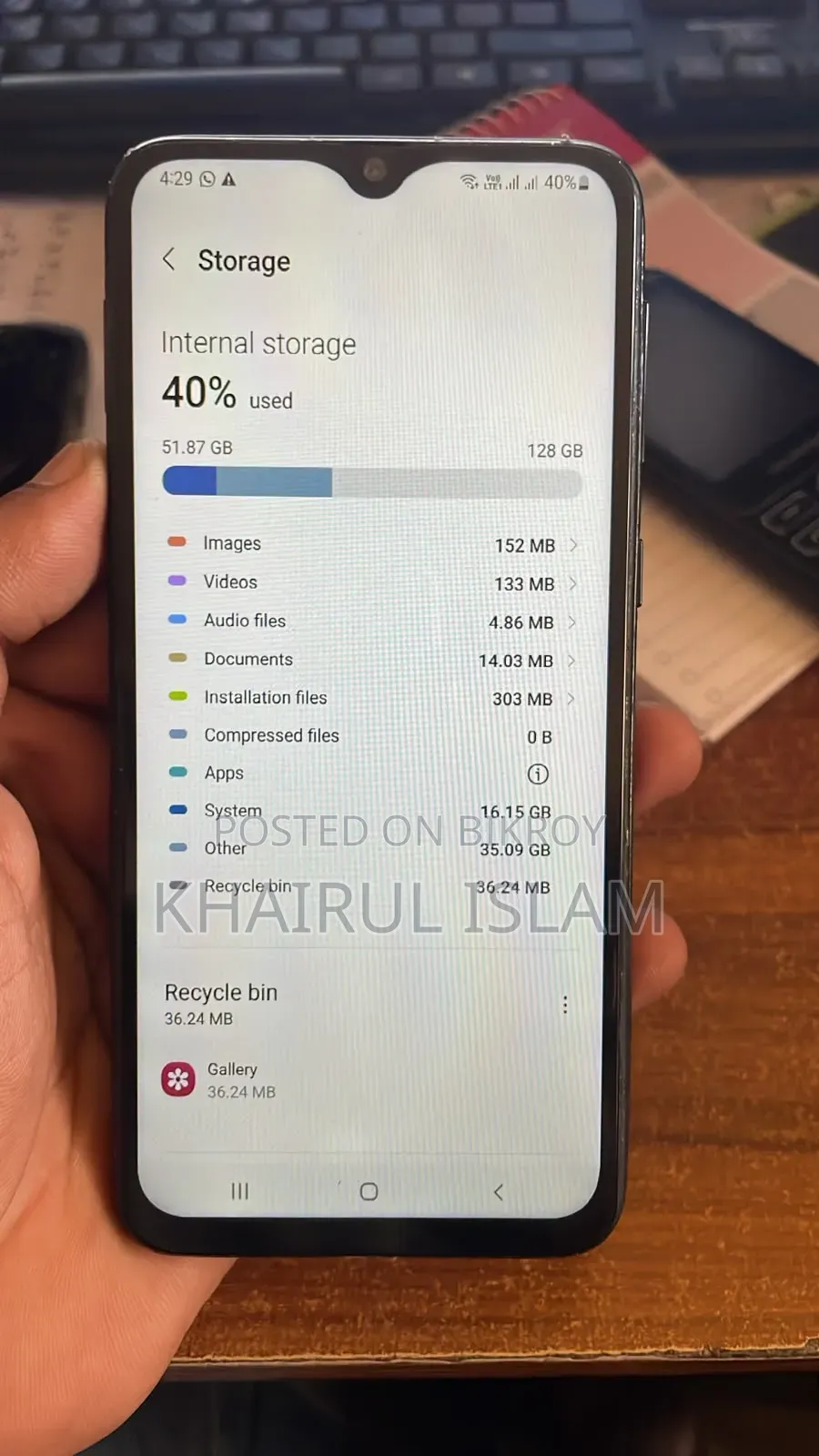 Samsung Galaxy M31 128 GB Black