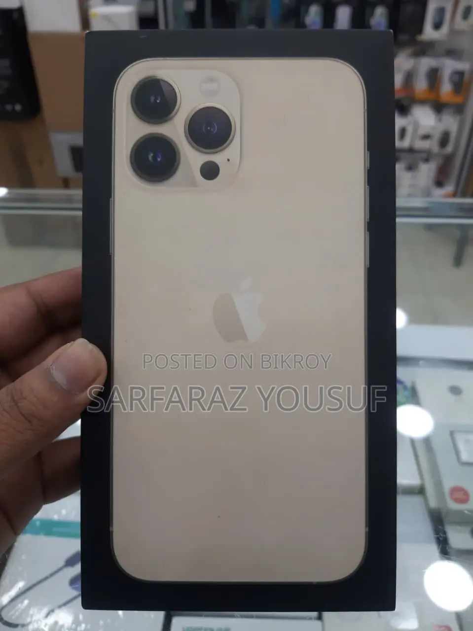 অ্যাপল আইফোন ১৩ প্রো ম্যাক্স ২৫৬ জিবি গোল্ড