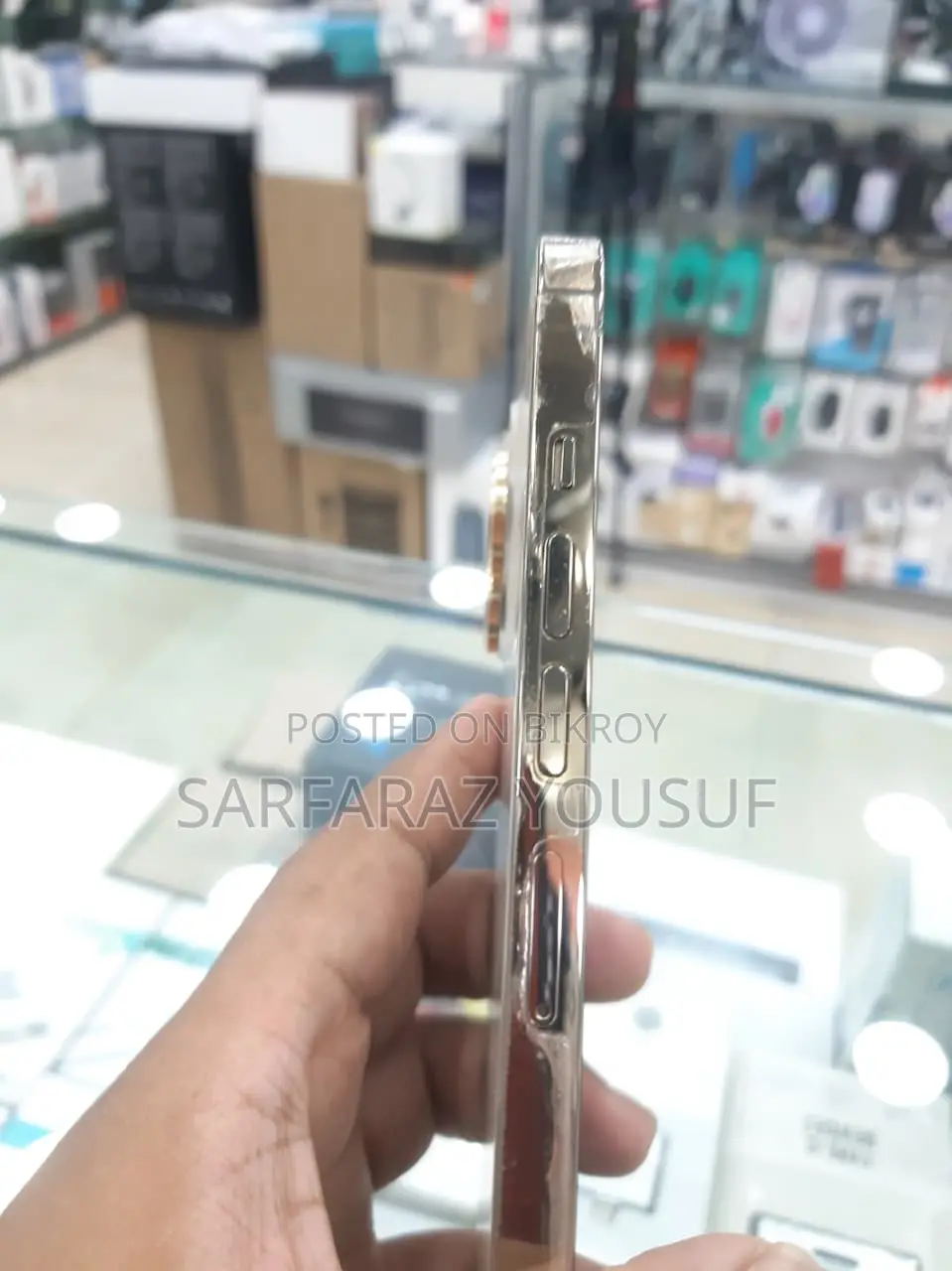 অ্যাপল আইফোন ১৩ প্রো ম্যাক্স ২৫৬ জিবি গোল্ড