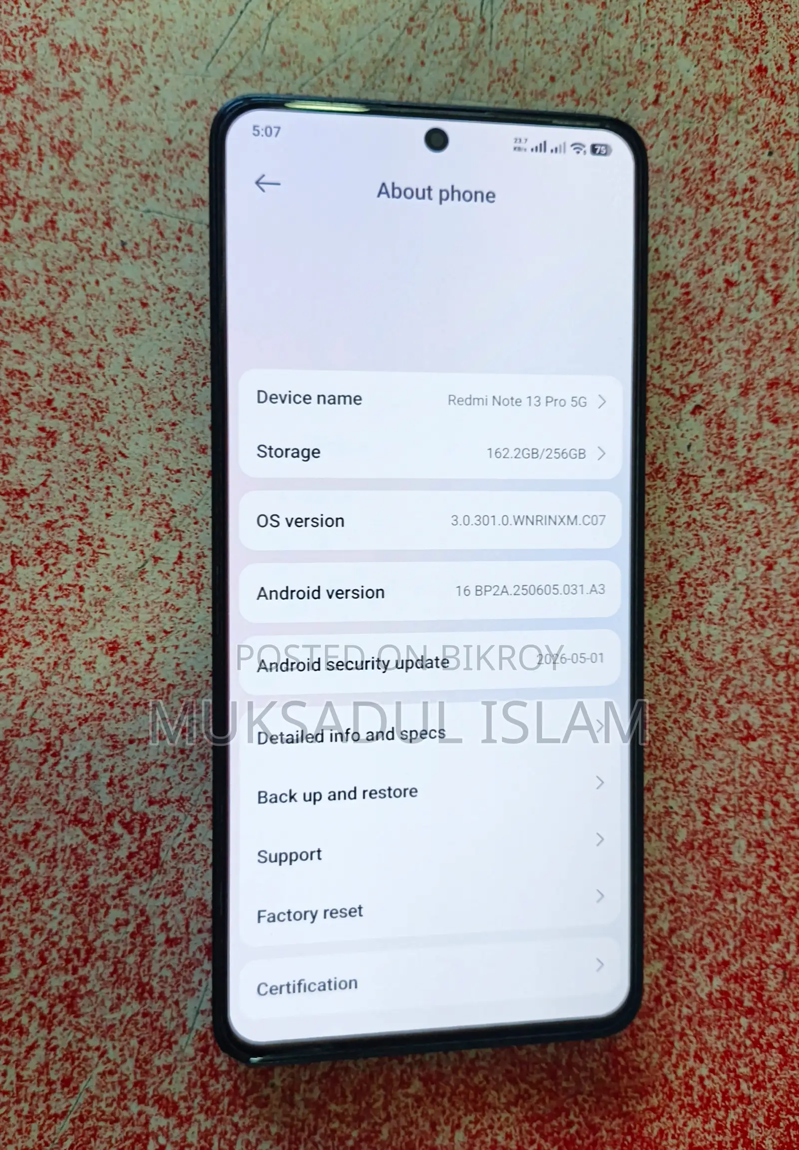 Xiaomi 13 Pro 256 GB Red