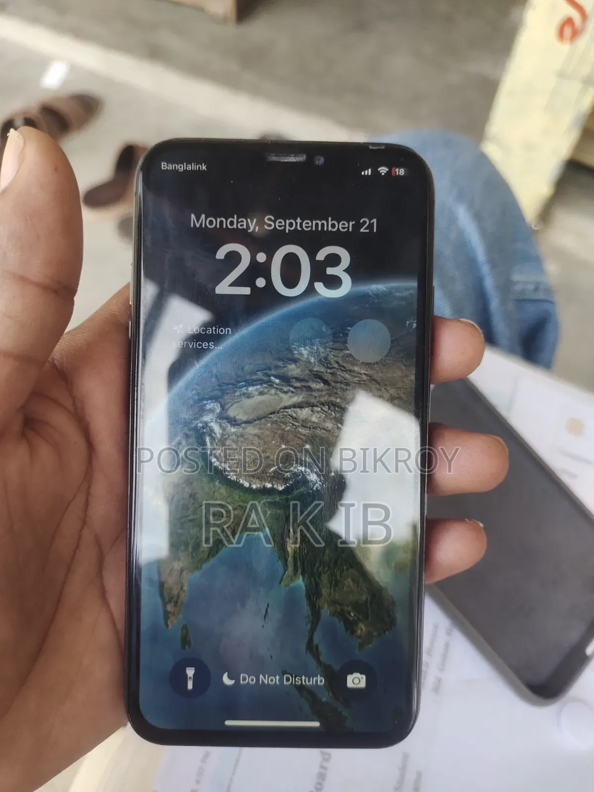Apple iPhone X 64 GB Black