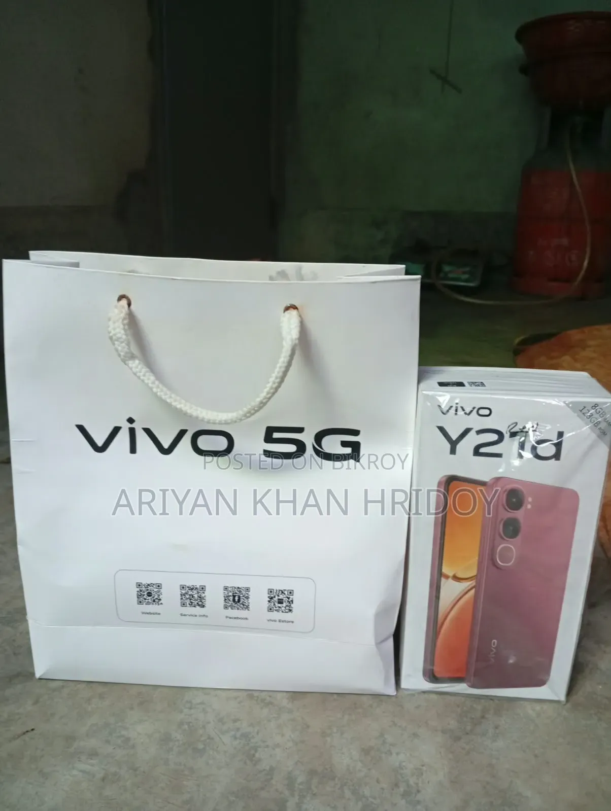 Vivo Y21d 128 GB Red