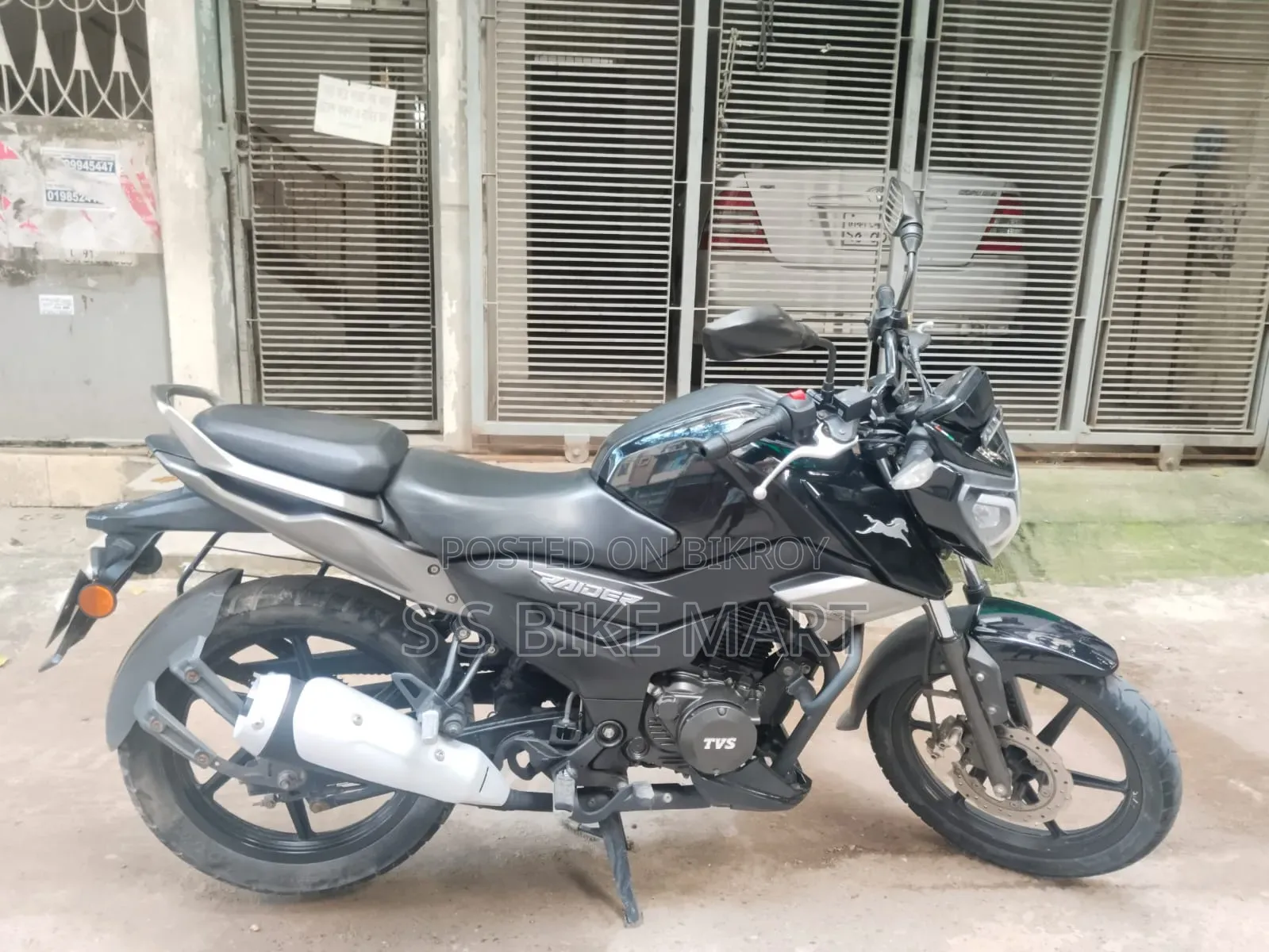 TVS Raider 125 2022 Black