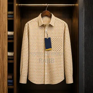 Formal Official Cotton Check Shirt