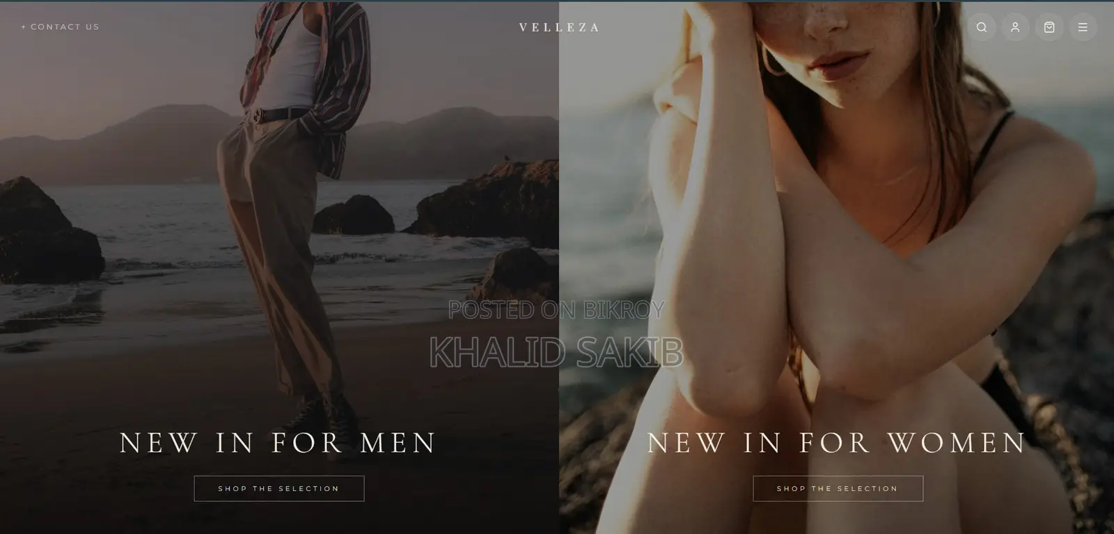 Complete Fashion E-Commerce Website for Sale | Backend + Database