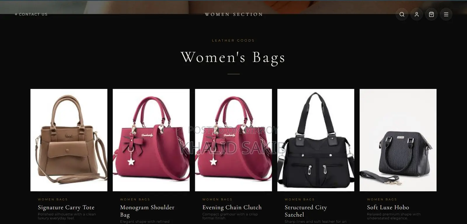 Complete Fashion E-Commerce Website for Sale | Backend + Database