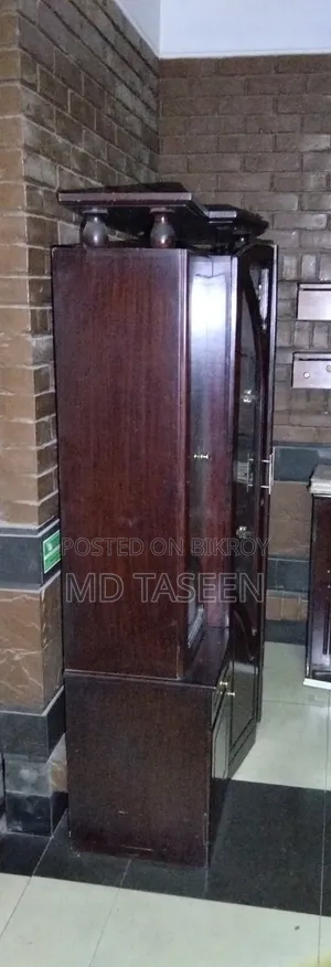 Premium Glass - Wooden Wall Cabinet