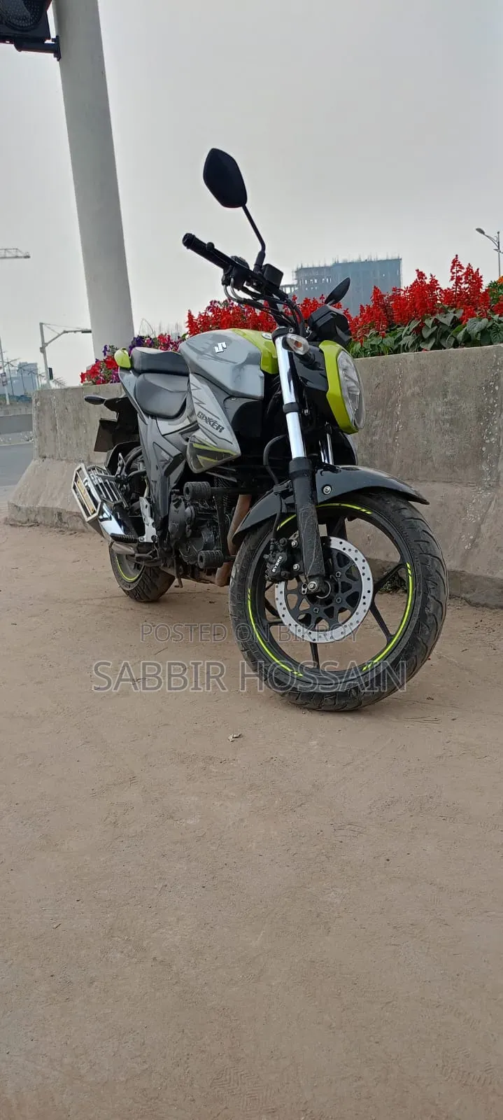Suzuki Gixxer 2025 Gray