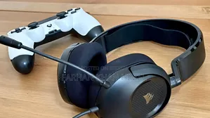 Corsair HS35 SURROUND V2 মাল্টিপ্লাটফর্ম গেমিং হেডফোন – কার্বন