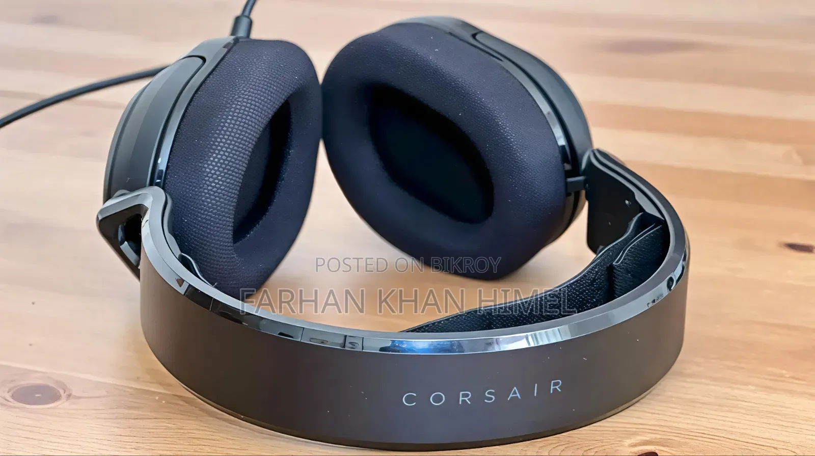 Corsair HS35 SURROUND V2 মাল্টিপ্লাটফর্ম গেমিং হেডফোন – কার্বন