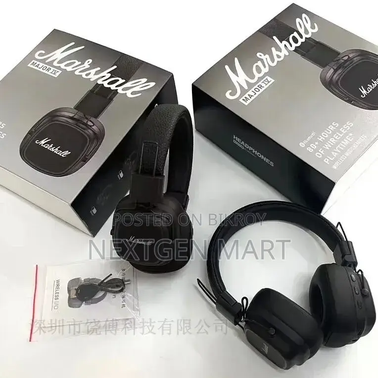 Marshall MAJOR IV Wireless Headphones Replica