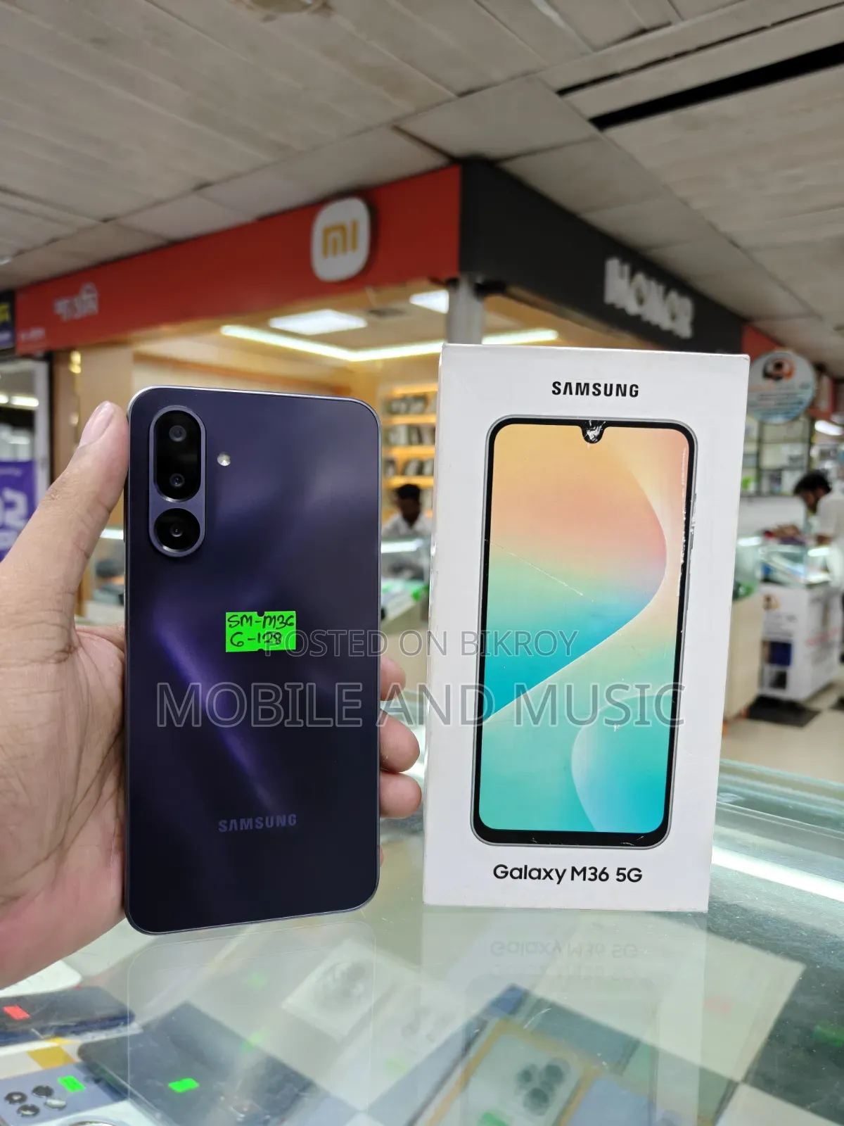 Samsung Galaxy M36 5G 128 GB Gray