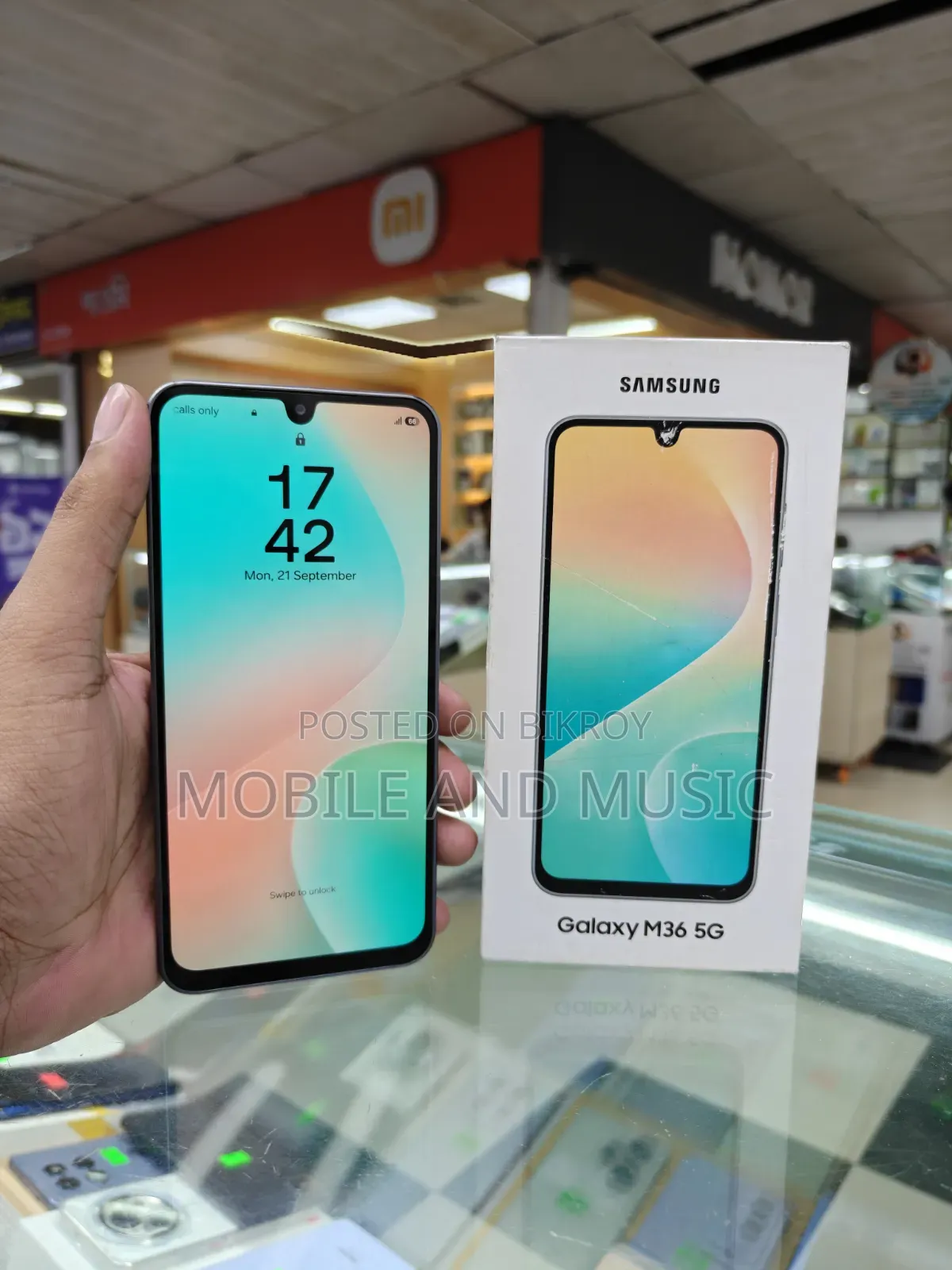 Samsung Galaxy M36 5G 128 GB Gray