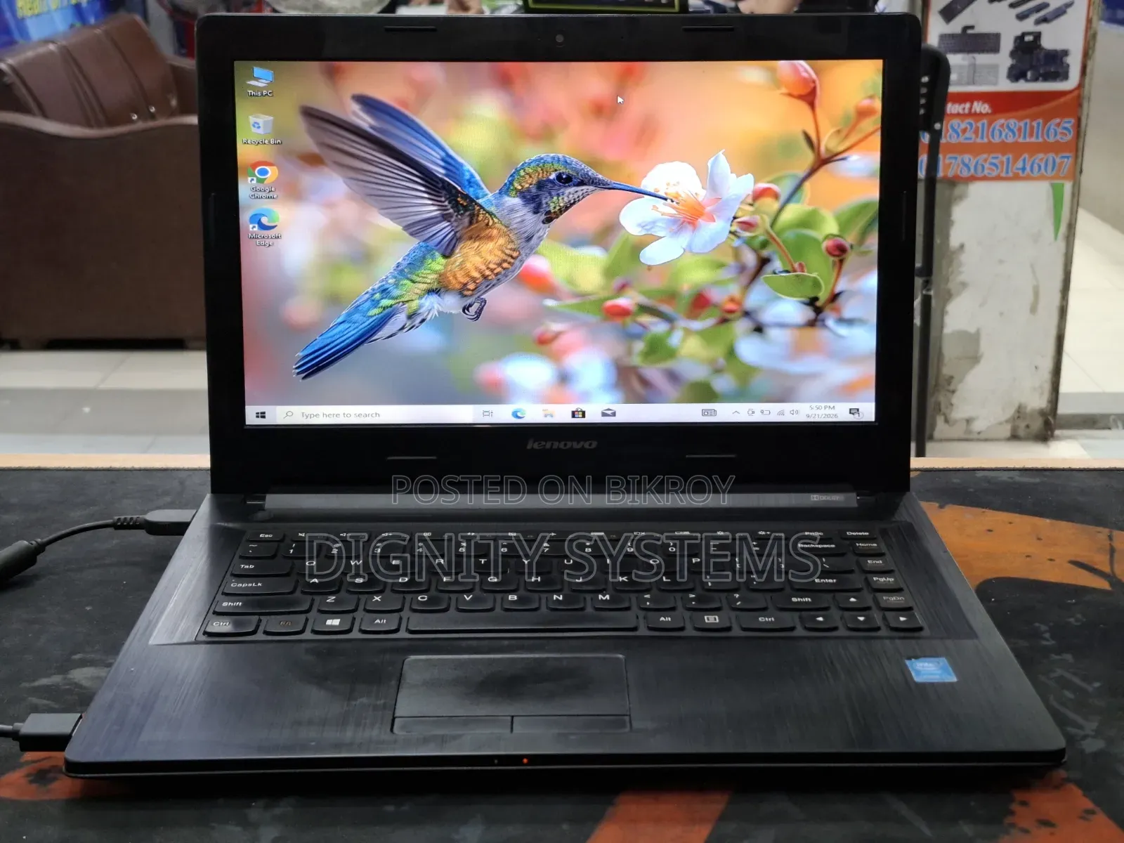ল্যাপটপ লেনেভো G40 8GB ইন্টেল কোর i3 HDD 320GB