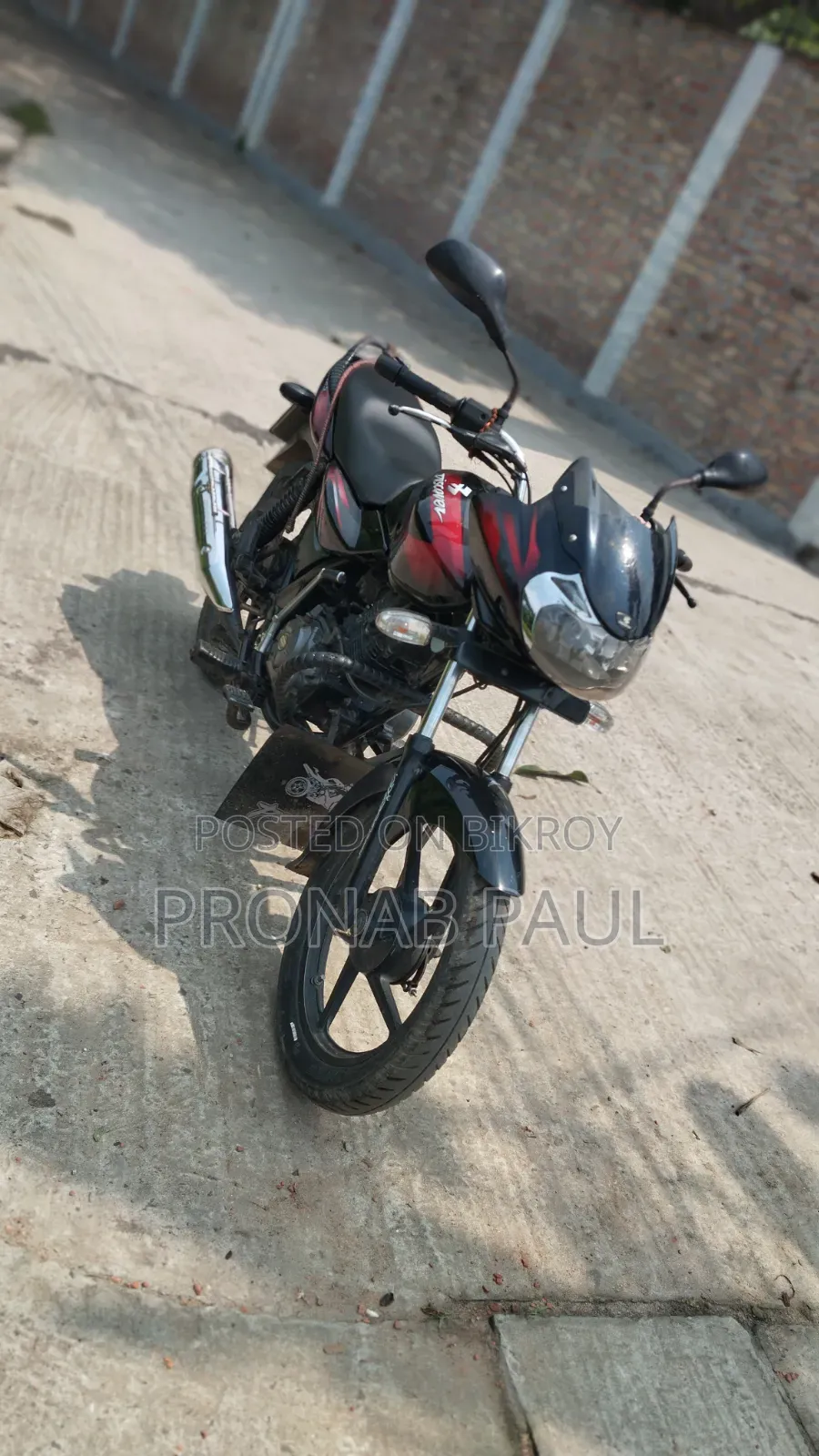 Bajaj Discover 125 2016 Black