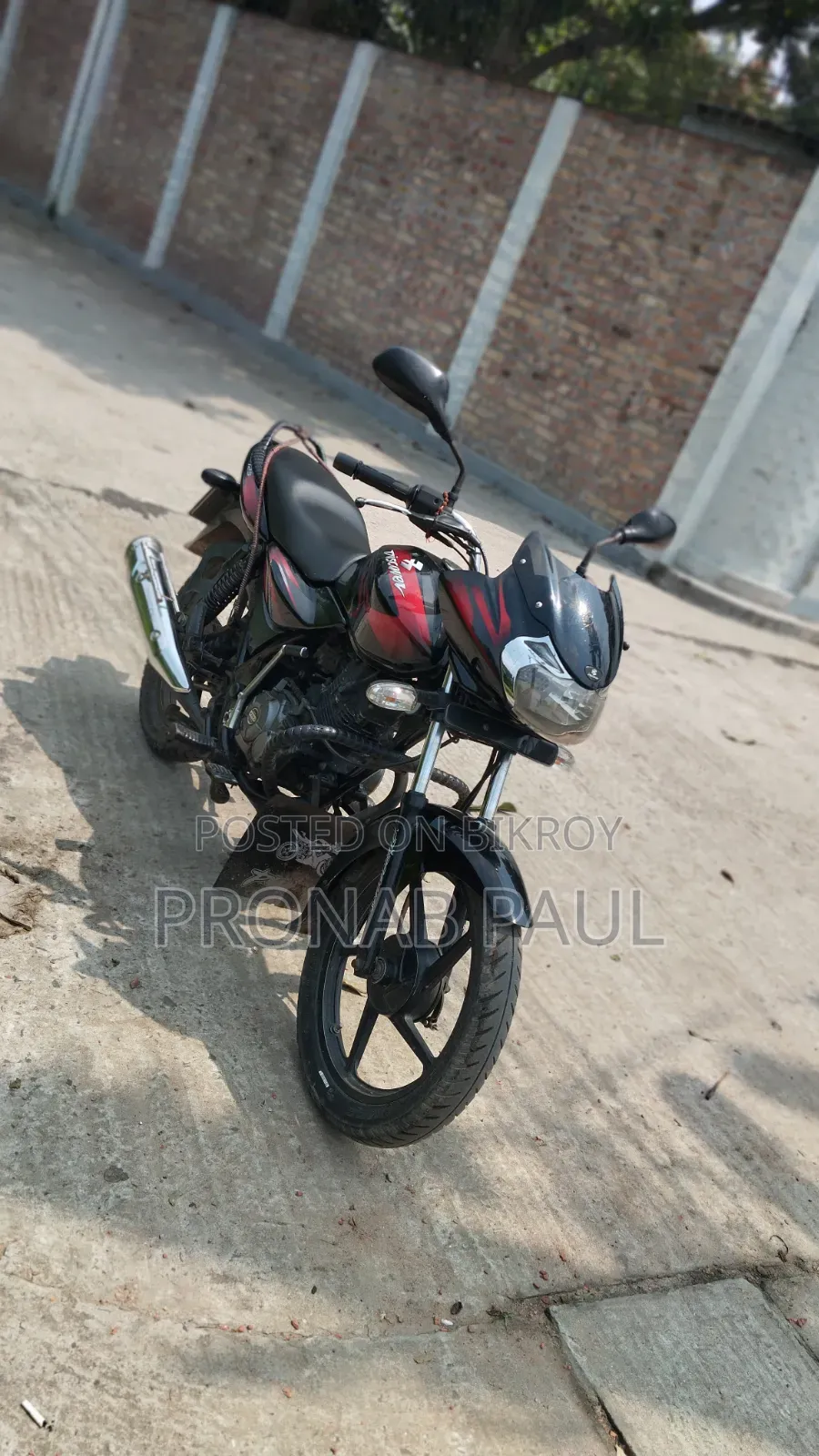 Bajaj Discover 125 2016 Black