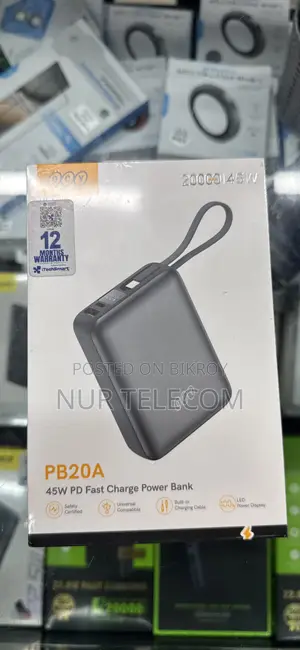 QCY PB20A Fast Charge Power Bank